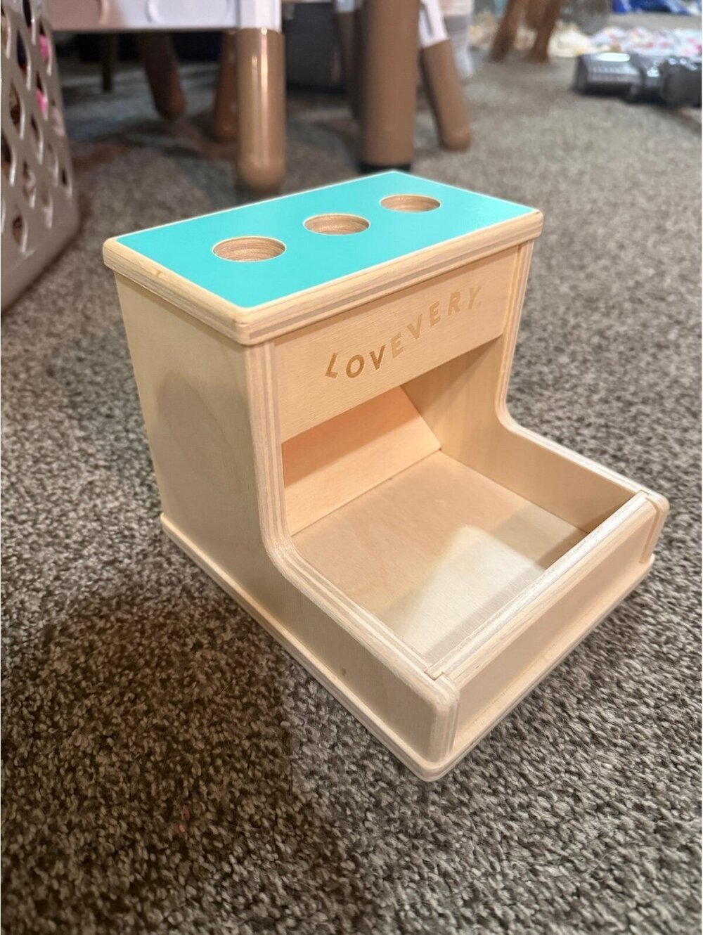 Lovevery Peg Drop Wooden Developmental Baby Toy